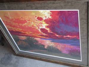 lot 194 image: sunset art-