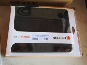 lot 199 image: Griffin flex grip ipad cases new