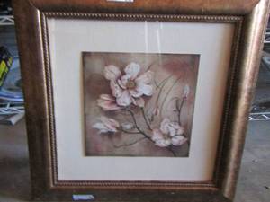 lot 249 image: framed art by Kathryn white