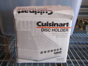 lot 256 image: Cuisinart disc holder