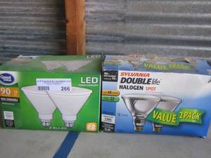 lot 266 image: light bulbs