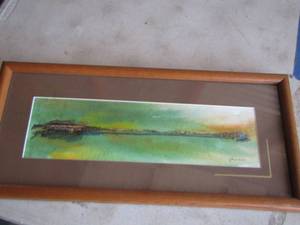 lot 269 image: ART - ARROW by Martha Jane Spurlock  FRAMED