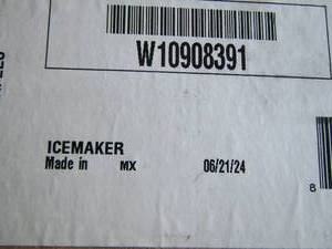 lot 291 image: APPLAINCE PARTS - Whirlpool Refrigerator Ice Maker  W10908391   SEE DESCRIPTIONS