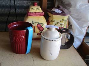 lot 371 image: CANISTERS
