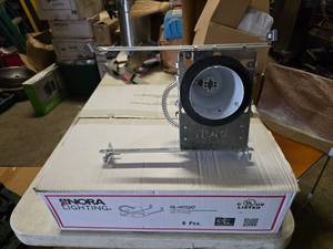 lot 17 image: 6 Cases of New Nora Lighting NL-401QAT 4 Air-Tight Low Voltage Quick Connect Housings.  PRICE IS PER CASE.  BID IS TIMES THE QUANTITY