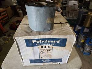 lot 90 image: LOOK THESE UP Case of Polyguard 6 x 50 RD-6 Non-Shielding Anti-Corrosion System For Buried & Submerged Piping.  8 Rolls Per Case.