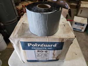 lot 92 image: LOOK THESE UP Case of Polyguard 6 x 50 RD-6 Non-Shielding Anti-Corrosion System For Buried & Submerged Piping.  8 Rolls Per Case.