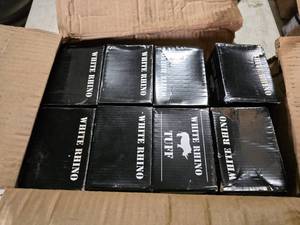 lot 99 image: Case of White Rhino Tuff Stainless Steel Bolt Sets.  16 Boxes Per Case