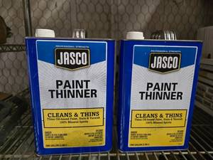lot 166 image: 2 Gallons of Jasco Paint Thinner