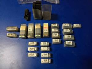 lot 179 image: Large Lot of LatheMilling Pull Cartridges, Drill Heads & Cutting Blades