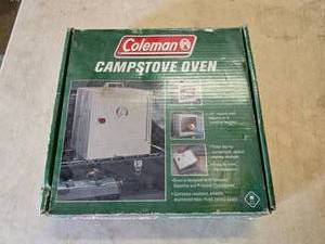 lot 228 image: NEW OLD STOCK Coleman Campstove Oven