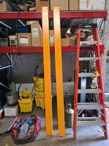 lot 229 image: UNUSED Heavy Duty 96 Forklift Extensions