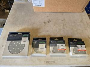 lot 245 image: Lot of NEW Festool Sanding Discs.  Includes Everything Pictured.