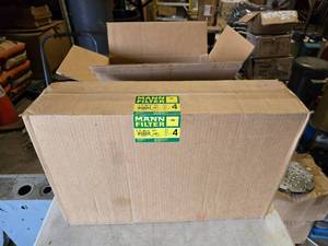 lot 248 image: Box of MANN EDM Filters.  4 Filters Per Box.