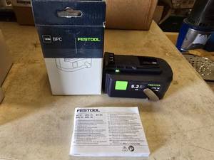 lot 236 image: NEW Festool 18V BPC 18 Battery