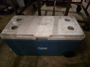 lot 280 image: Coleman Extreme 100 QT Rolling Cooler