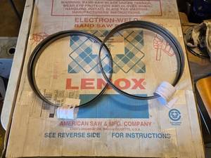 lot 291 image: 2 New Lenox 9 x 34 Bandsaw Blades