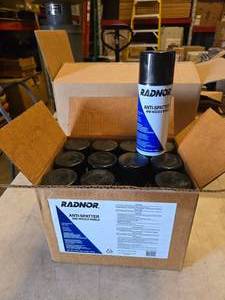 lot 295 image: Case of 12 Radnor Anti Spatter Spray
