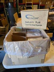 lot 301 image: Lot of ProClenz & UltraClenz Touch Free Dispensers. 5 Dispensers Total.