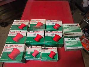 lot 365 image: Lot of ASCO Red Hat Valves & More