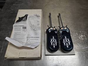 lot 208 image: Tiger Electronics Star Wars Episode I Jedi Comlink Walkie Talkies