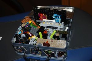 lot 137 image: Lunchbox Full of Legos