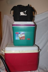lot 144 image: Three Different Sized Coolers