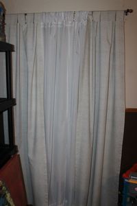 lot 145 image: Two Sheer Panels And Four Curtain Panels 76 long
