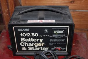 lot 174 image: Sears Battery Charger and Starter
