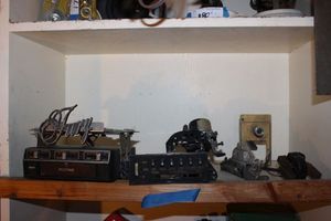 lot 183 image: Vintage Auo Parts, 8 Track Radio, air Control and much More  ... possibly from 1973 Fury