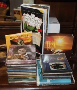 lot 86 image: Variety of Music CDs and Staying Full of God on Cassette