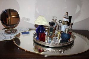 lot 298 image: Mirrors With Selection Of Perfumes&nbsp