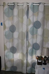 lot 364 image: Four Panels of Curtains