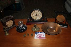 lot 380 image: Brass Deco and More