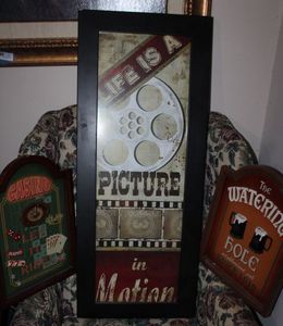 lot 390 image: Man Cave Wall Deco