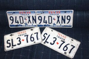 lot 408 image: License Plates