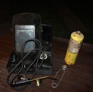 lot 189 image: Map Torch set