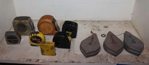 lot 193 image: Tape Measures and Chalk Lines as Shown