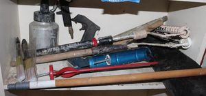lot 207 image: Paint Rollers and Other Paint tools and accessories