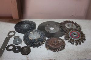 lot 218 image: Wire Wheels and More as Shown
