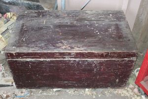 lot 220 image: Wooden Storage Chest