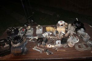 lot 268 image: Lawn Mower Repair and Motor Repair Parts