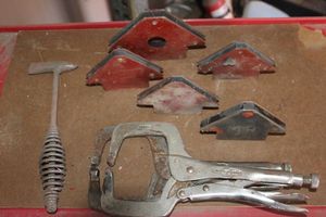 lot 233 image: welding Tools Including Magnet Squares