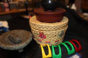 lot 394 image: Lava Rock Pestle and Taco Tuesday Ready items