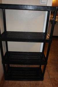 lot 324 image: Plastic Shelves