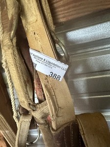 lot 388 image: HALTERS & FLEECE  CINCH