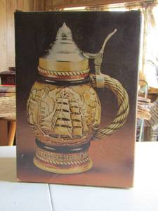 lot 23 image: Wild country tall ships ceramic stein in original box