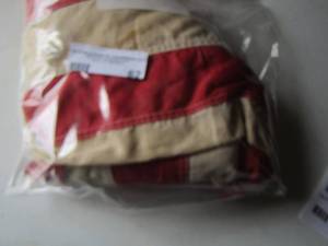 lot 62 image: American flag folded, has all stars