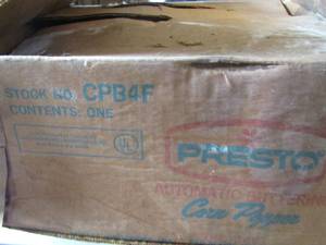 lot 84 image: automatic presto corn popper