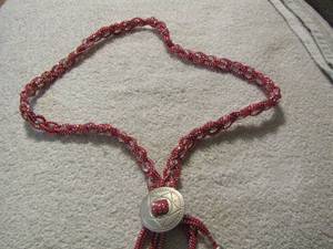 lot 171 image: Red Beaded Necklace
